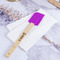Christmas Penguins Silicone Spatula - Purple - In Context