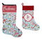 Christmas Penguins Stockings - Side by Side compare