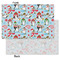 Christmas Penguins Tissue Paper - Heavyweight - Small - Front & Back