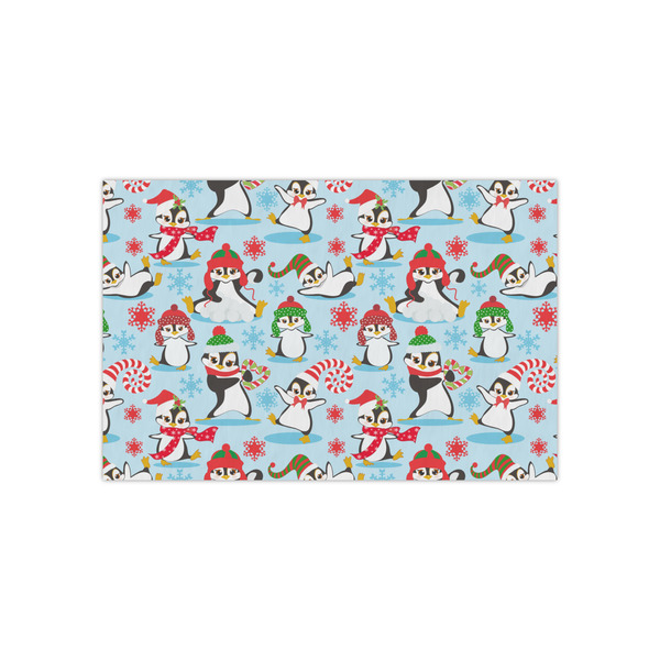 Custom Christmas Penguins Small Tissue Papers Sheets - Lightweight