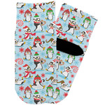 Christmas Penguins Toddler Ankle Socks