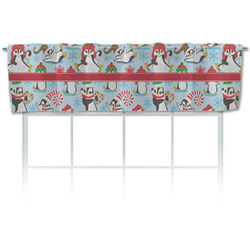 Christmas Penguins Valance