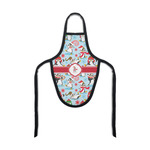 Christmas Penguins Bottle Apron (Personalized)