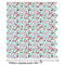 Christmas Penguins Wrapping Paper Roll - Satin - Partial Roll