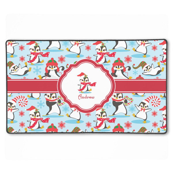 Custom Christmas Penguins XXL Gaming Mouse Pad - 24" x 14" (Personalized)