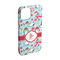 Christmas Penguins iPhone 15 Case - Angle