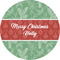 Christmas Holly 1" Multipurpose Round Labels - Single Sticker