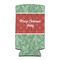 Christmas Holly 12oz Tall Can Sleeve - Set of 4 - FRONT