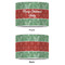 Christmas Holly 16" Drum Lampshade - APPROVAL (Poly Film)