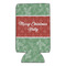 Christmas Holly 16oz Can Sleeve - Set of 4 - FRONT