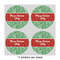 Christmas Holly 4" Multipurpose Round Labels - Sheet