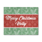 Christmas Holly 8' x 10' Patio Rug (Personalized)