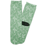 Christmas Holly Adult Crew Socks