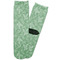 Christmas Holly Adult Crew Socks - Single Pair - Front and Back