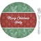 Christmas Holly Appetizer / Dessert Plate
