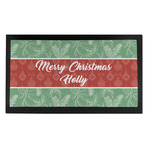 Christmas Holly Bar Mat - Small (Personalized)