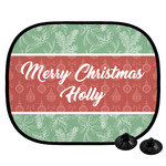 Christmas Holly Car Side Window Sun Shade (Personalized)
