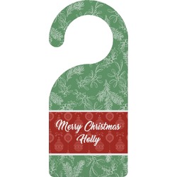 Christmas Holly Door Hanger (Personalized)