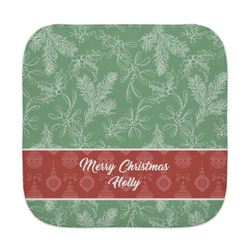 Christmas Holly Face Towel (Personalized)