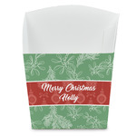 Christmas Holly French Fry Favor Boxes (Personalized)