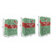 Christmas Holly Gift Bags - All Sizes - Dimensions