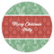 Christmas Holly Icing Circle - Large - Single