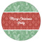 Christmas Holly Icing Circle - Medium - Single