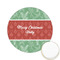 Christmas Holly Icing Circle - Small - Front