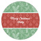 Christmas Holly Icing Circle - XSmall - Single