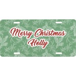 Christmas Holly Front License Plate (Personalized)