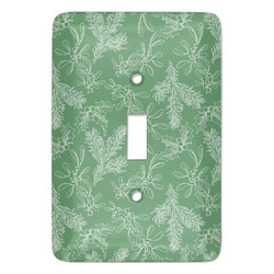 Christmas Holly Light Switch Cover (Single Toggle)