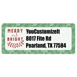 Christmas Holly Return Address Labels (Personalized)