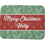 Christmas Holly Memory Foam Bath Mat - 48"x36" (Personalized)