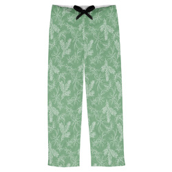 Christmas Holly Mens Pajama Pants - S