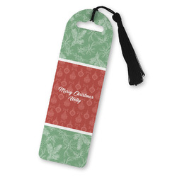 Christmas Holly Plastic Bookmark (Personalized)