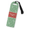 Christmas Holly Plastic Bookmarks - Front