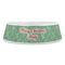 Christmas Holly Plastic Pet Bowls - Large - FRONT