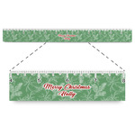 Christmas Holly Plastic Ruler - 12" (Personalized)