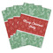 Christmas Holly Playing Cards - Hand Back View