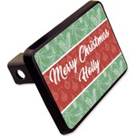 Christmas Holly Rectangular Trailer Hitch Cover - 2" (Personalized)