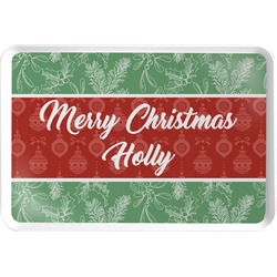 Christmas Holly Serving Tray (Personalized)