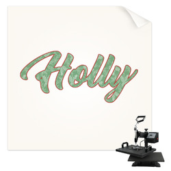 Christmas Holly Sublimation Transfer - Baby / Toddler (Personalized)