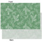 Christmas Holly Tissue Paper - Heavyweight - XL - Front & Back