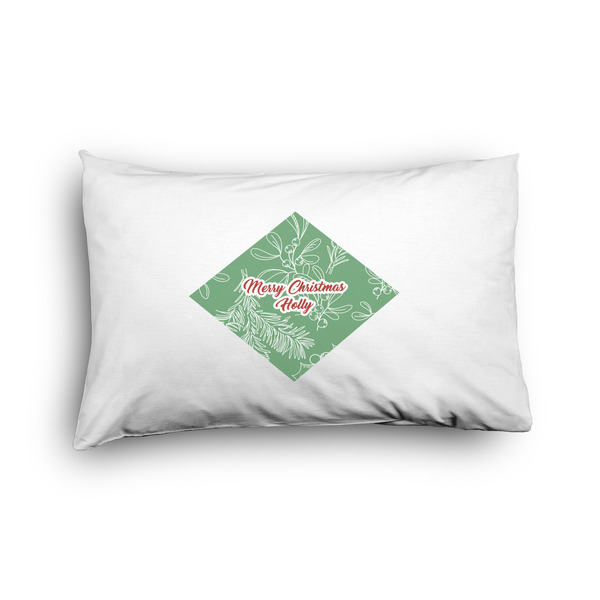 Custom Christmas Holly Pillow Case - Graphic (Personalized)