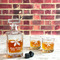 Christmas Holly Whiskey Decanters - 26oz Square - LIFESTYLE