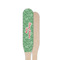 Christmas Holly Wooden Food Pick - Paddle - Single Sided - Front & Back