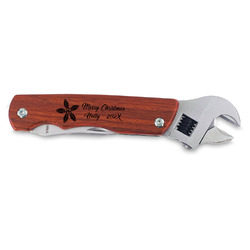 Christmas Holly Wrench Multi-Tool - Double Sided (Personalized)