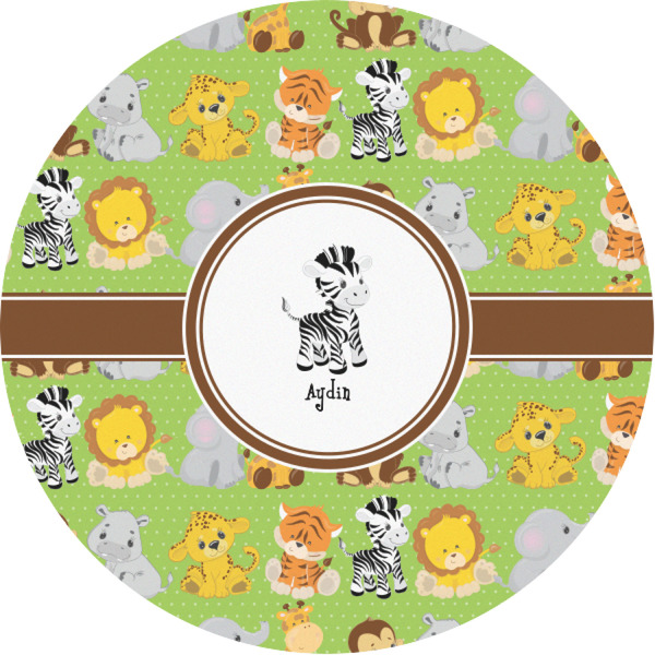 Custom Safari Multipurpose Round Labels - 1" (Personalized)