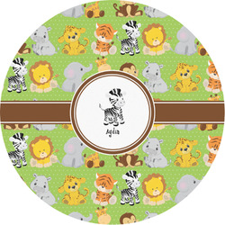 Safari Multipurpose Round Labels - 3" (Personalized)