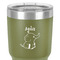 Safari 30 oz Stainless Steel Ringneck Tumbler - Olive - Close Up